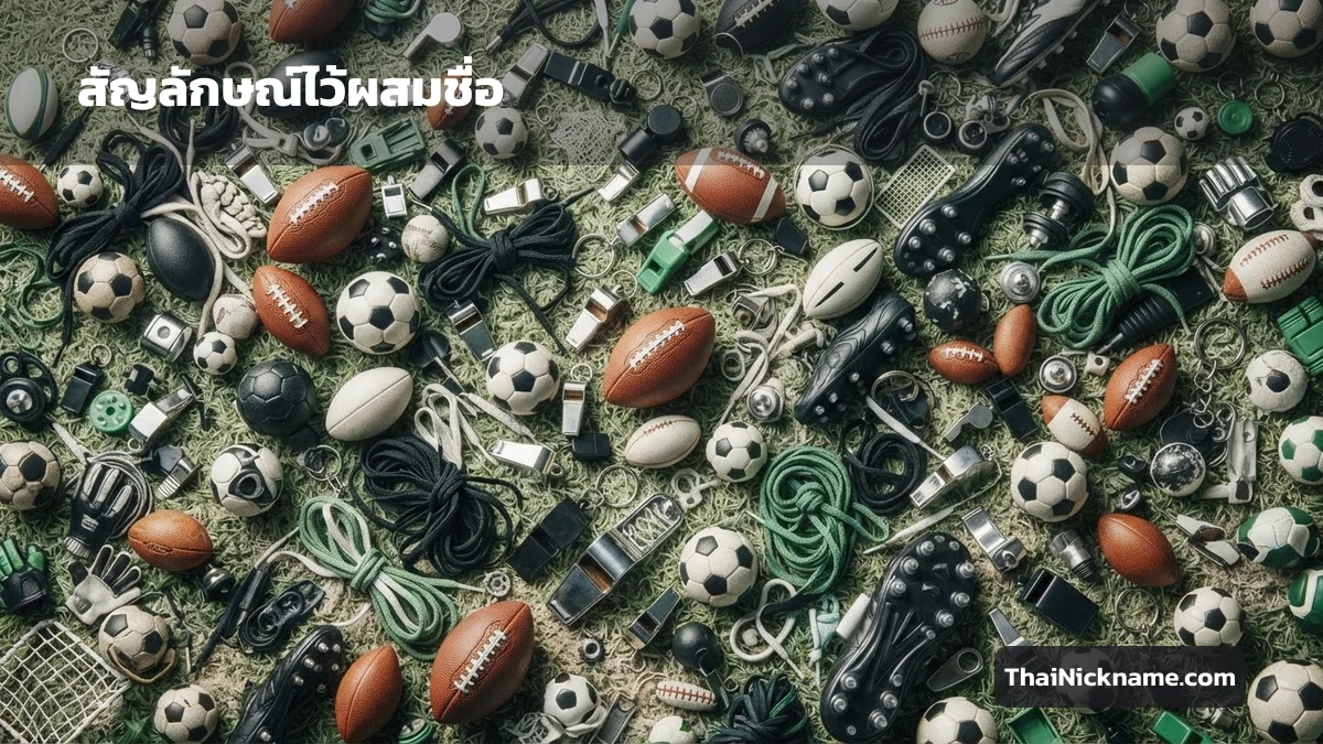 สัญลักษณ์สายเท่สำหรับผสมชื่อ